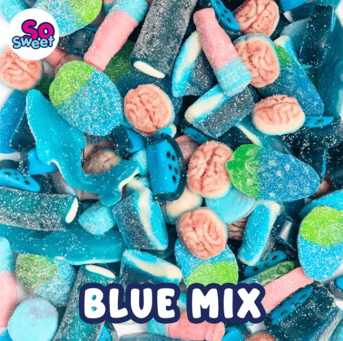 SoSweet Blue Sweet Mix – 1kg Bulk Bag Fruity Blue-Themed Pick & Mix Sweets
