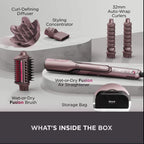 Shark FlexFusion Straight 5-in-1 Air Styler Dryer Ceramic Straightener HD625SUK