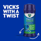 Vicks VapoRub Easy Application Twist and Apply On Chest for Cold Relief 2 pack