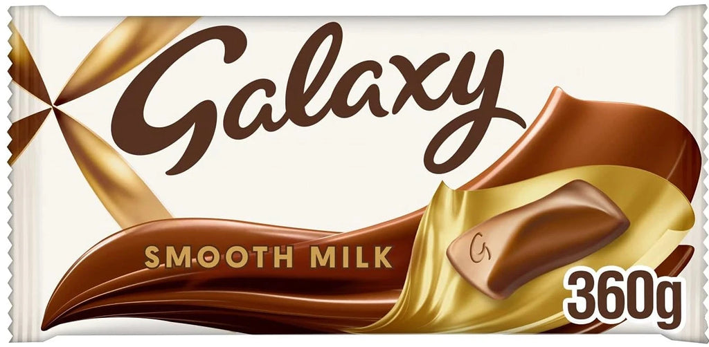 Galaxy 360g Chocolate Bar Smooth milk Chocolate Gift 360g x 4