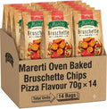 Maretti Bruschette Oven Baked Chips Pizza Flavour 70g Pack of 14
