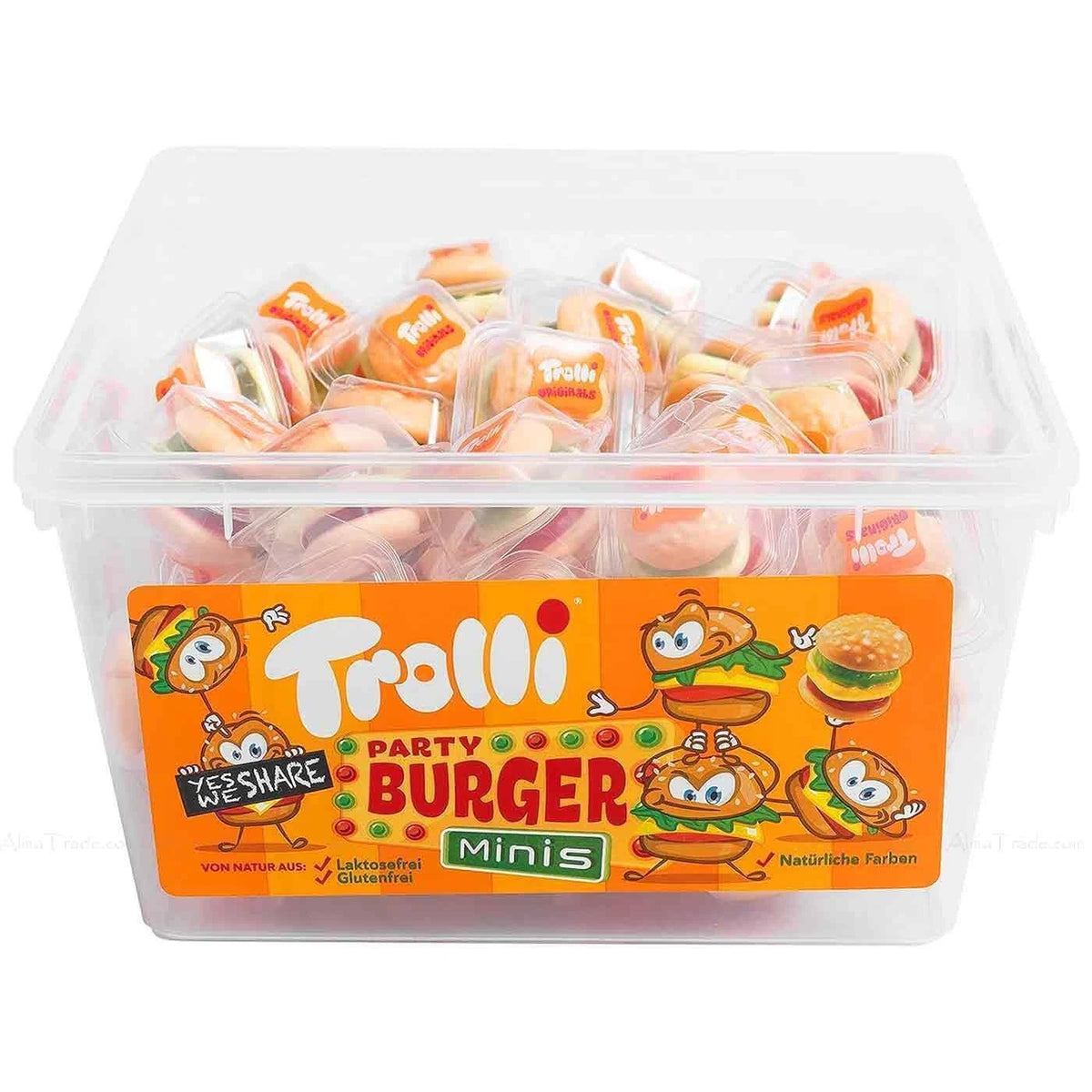 Trolli Mini Burger Menge 600g