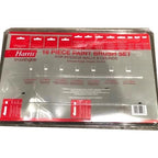 Harris Smoothglide 16 Piece Paint Brush Set, 0.5", 1", 1.5", 2", 3"