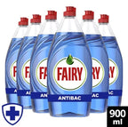 Fairy Antibacterial Washing Up Liquid 900 ml Pack of 6
