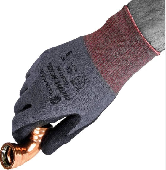 Tornado Contour Avenger Specialist Hand Protect Work Gloves Size Small 10 Pair