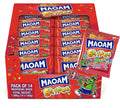 MAOAM Stripes Fruit & Cola Flavour Chewy Sweets Sharing Bag 140g Pack of 14