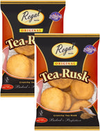 Regal Bakery Original Crunchy Tea Rusk 200g (Pack of 2)
