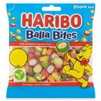 Haribo Share Bags 140g Fruity Fizzy Gummy Jelly Sweets Assorted Flavours 12 Pack