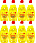 Bestin Citrus Washing Up Liquid, Dishwashing Detergent, 500ml Pack of 8