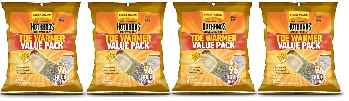 24 Toe Warmer Insoles Instant Toe Warmer Ready to use