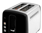 Beko TAM7201B Traditional 2 Slot Toaster In Black
