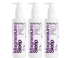 BetterYou Magnesium Sleep Lotion Body Natural Lavender Skin Relax Pack 3 x 180ml