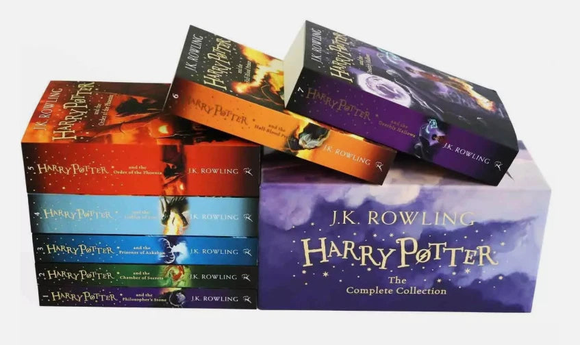 Harry Potter The Complete Collection by J.K. Rowling Children 7 Books Box Set