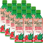 Grace Say Aloe Vera Drink Strawberry Flavour 500ml (Pack of 12)