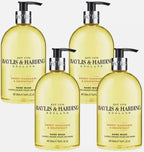 Baylis &Harding-Sweet Mandarin &Grapefruit Hand Wash Pump Soap Gel Pack 4x500ml