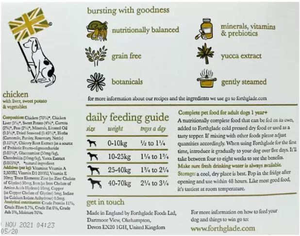 Forthglade Grain Free Variety Pack, 12 x 395g