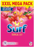Surf Tropical Lily Washing Powder Laundry Detergent 125 Washes 6.25KG