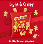 Pom Bear Original Potato Chips Salted Crisp Vegan Gluten Free Snack Pack 36x19g