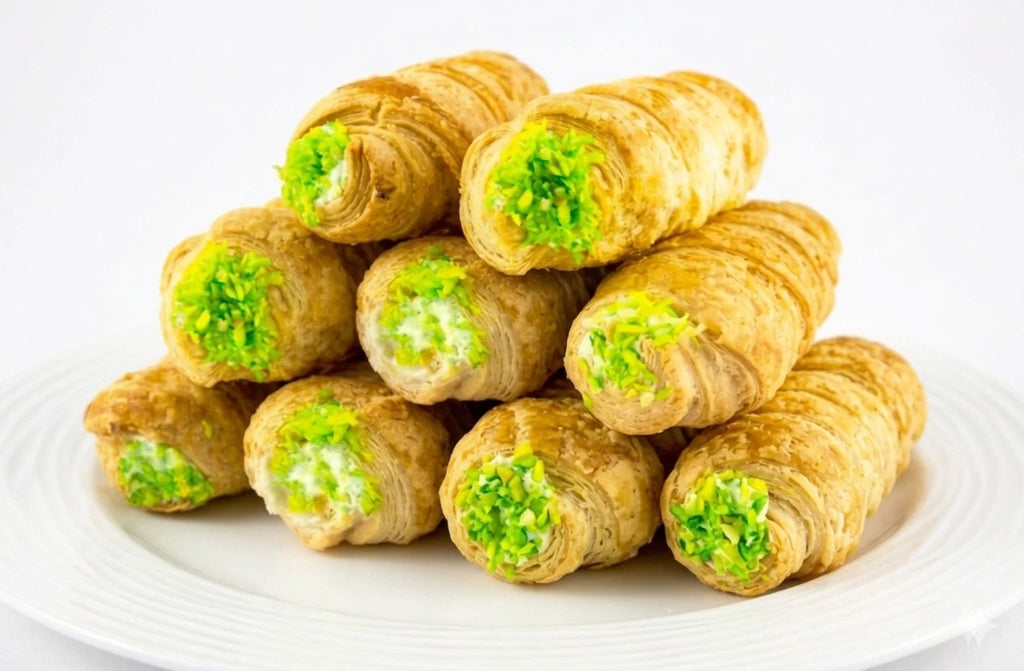 Regal Bakery Petit Rolls 200g Puff pastry rolls - Flaky and Buttery (Pack of 10)