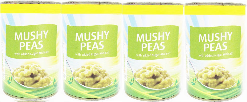Bestin Mushy Peas with Added Sugar and Salt, High Fibre, 400g, Pack of 4