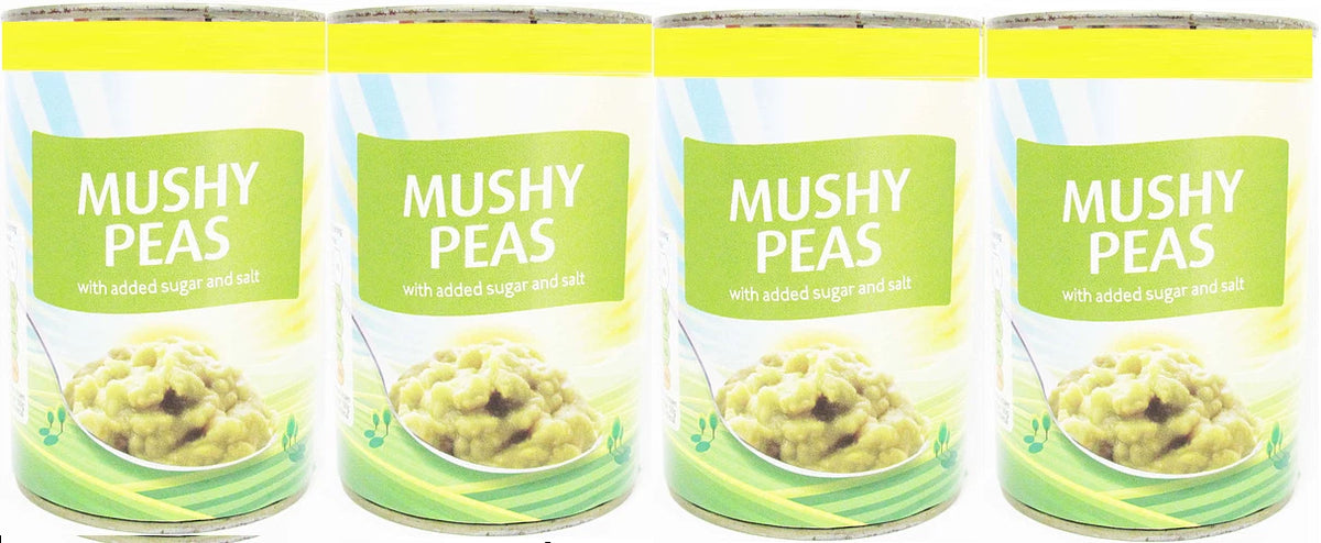 Bestin Mushy Peas with Added Sugar and Salt, High Fibre, 400g, Pack of 4