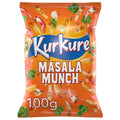 Kurkure Masala Munch Sharing Snacks Crisps 100g Pack of 15