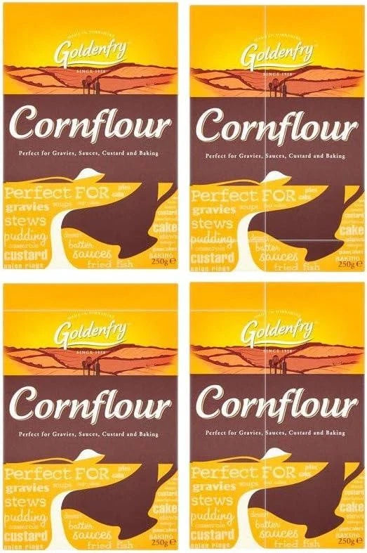 Goldenfry Corn Flour 250g (Pack of 4)