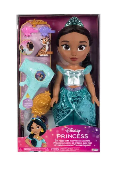Disney Princess Large Doll and Hair Play Set Elsa Ariel Rapunzel Belle Moana