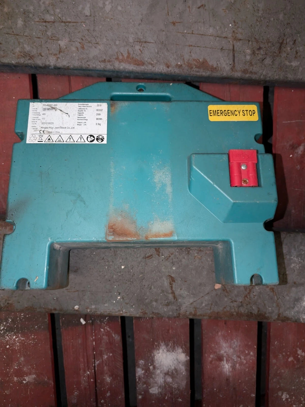 Jungheinrich Ameise® PTE 1.3 electric pallet truck for PARTS ONLY with Battery