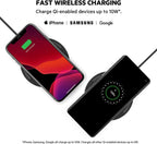 Belkin BoostCharge Wireless Charging Pad 10W Qi-Certified Fast Wireless Charger