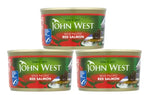 John West Tinned Tuna Wild Pacific Red Salmon Mackerel Fillets Tuna Chunks Sardi