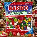 HARIBO Merry-Mix Fruit, Candyfloss & Marshmallow Flavour Jelly & Foam Sweets Sha