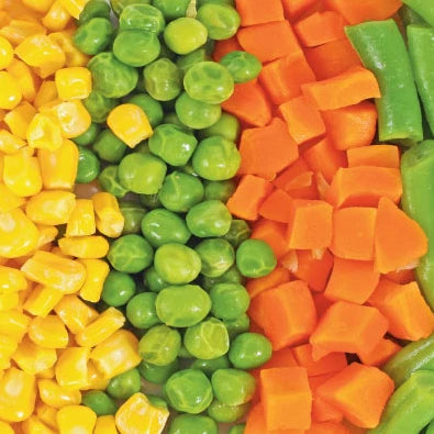 White Pearl Mixed Vegetables in Salted Water 400g × 12