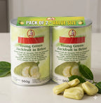 Maeploy Young Green Jackfruit in Brine, 560g, Pack of 2 Tropical Flavour