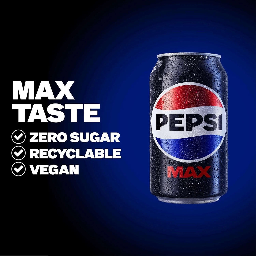 Pepsi Max 330ml Cans (Pack of 24)