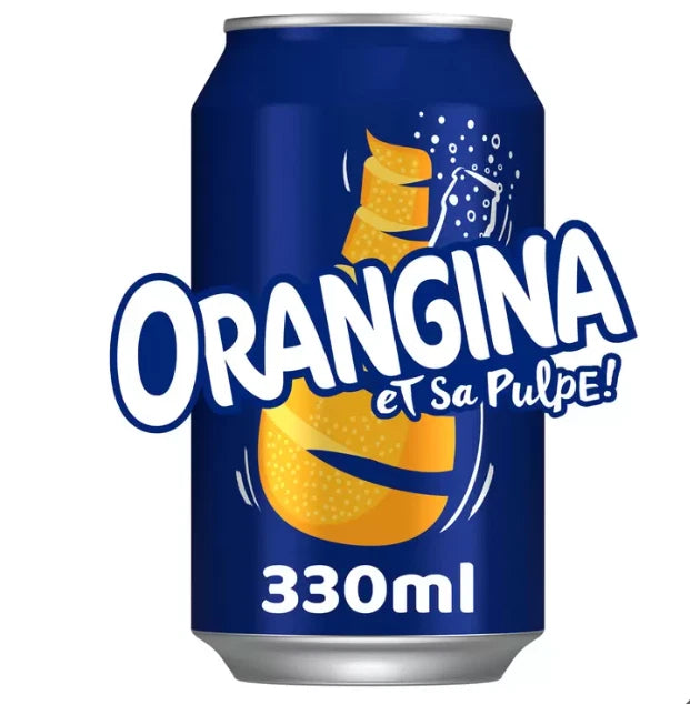 Orangina Sparkling Fruit Drink 24 x 330ml