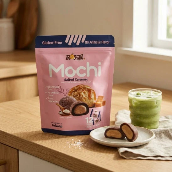 Royal Family Mochi Soft and Chewy Dessert with Creamy Filling 180g Each