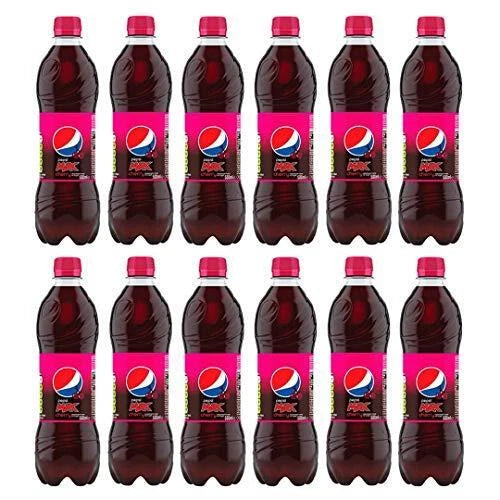 Pepsi Max Cherry Zero Sugar 500ml Bottles Pack of 24