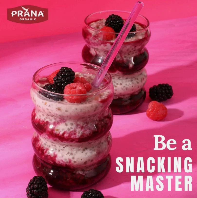Prana Overnight Chia with Oats Berry Fairy Rich in Fiber & Protein, Vegan