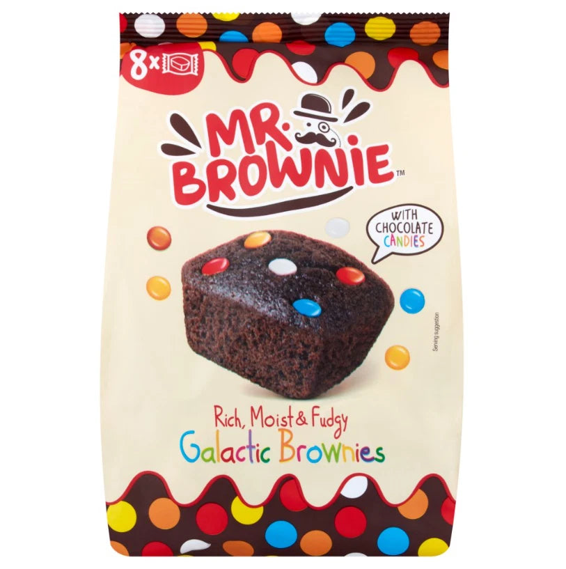 Mr. Brownie 16 Galactic Brownies 200g ( 8 Each Bag )