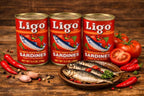 Ligo Sardines In Tomato and Chilli Sauce Wild-Caught Sardines 155g (Pack of 3)