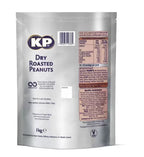 KP Dry Roasted Peanuts Zip Close Pack, 1kg