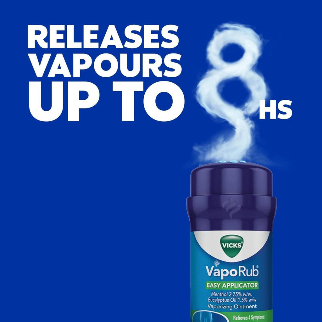 Vicks VapoRub Easy Application Twist and Apply On Chest for Cold Relief 2 pack