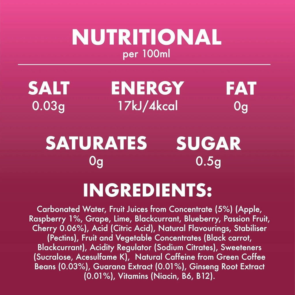 Rubicon Raw Cherry Raspberry Zero 500ml x 12