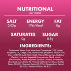 Rubicon Raw Cherry Raspberry Zero 500ml x 12