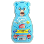 Cherry Chews Gummy Rush Jelly Mix Fruits Flavour Jelly 160g Bear Shape Tub
