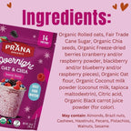 Prana Overnight Chia with Oats Berry Fairy Rich in Fiber & Protein, Vegan