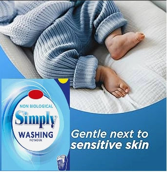 Bestin Simply Non Biological Washing Powder, 884g , 13 Washes Pack of 6