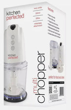 Kitchen Perfected 260W Multi Chopper,1 Speed,Steel Blade,Cream - E5416WI