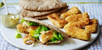 Dina 12 Wholemeal Pitta Bread, Stone Baked in Authentic Oven